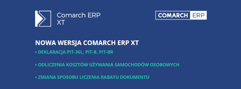 Nowa wersja Comarch ERP XT - program dla mikrofirm, program dla małych firm