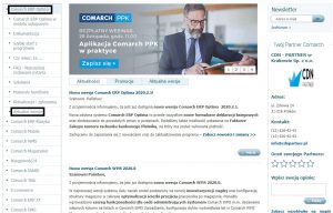 Aktualne wersje Comarch ERP Optima