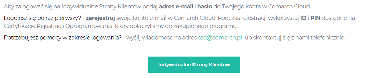 Indywidualne Strony Klientów