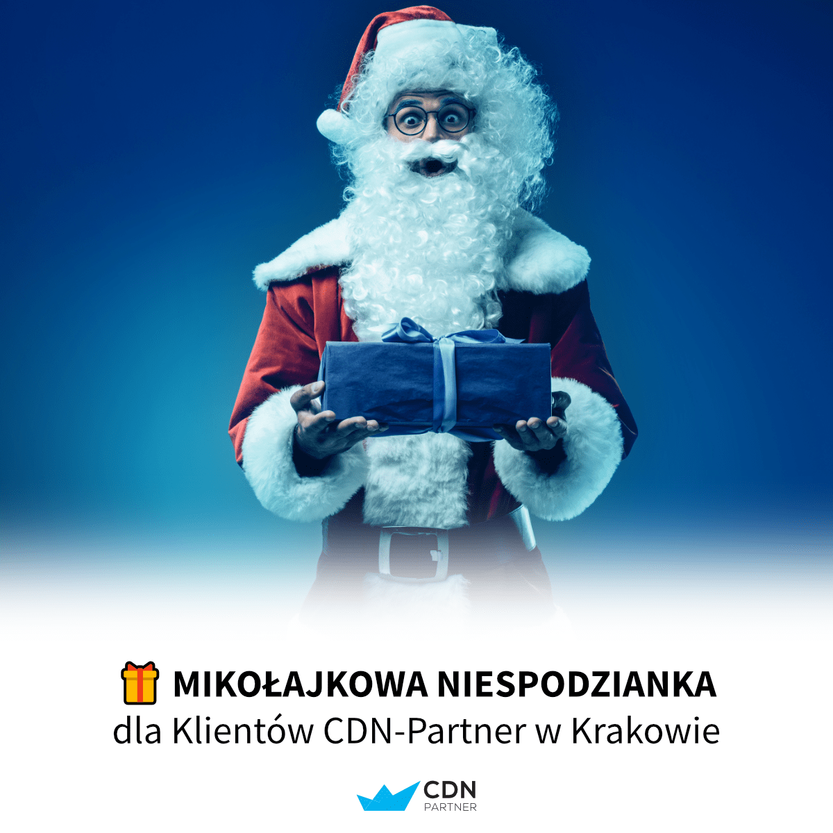 Mikolajkowa Niespodzinka dla klientów CDN-Partner w Krakowie