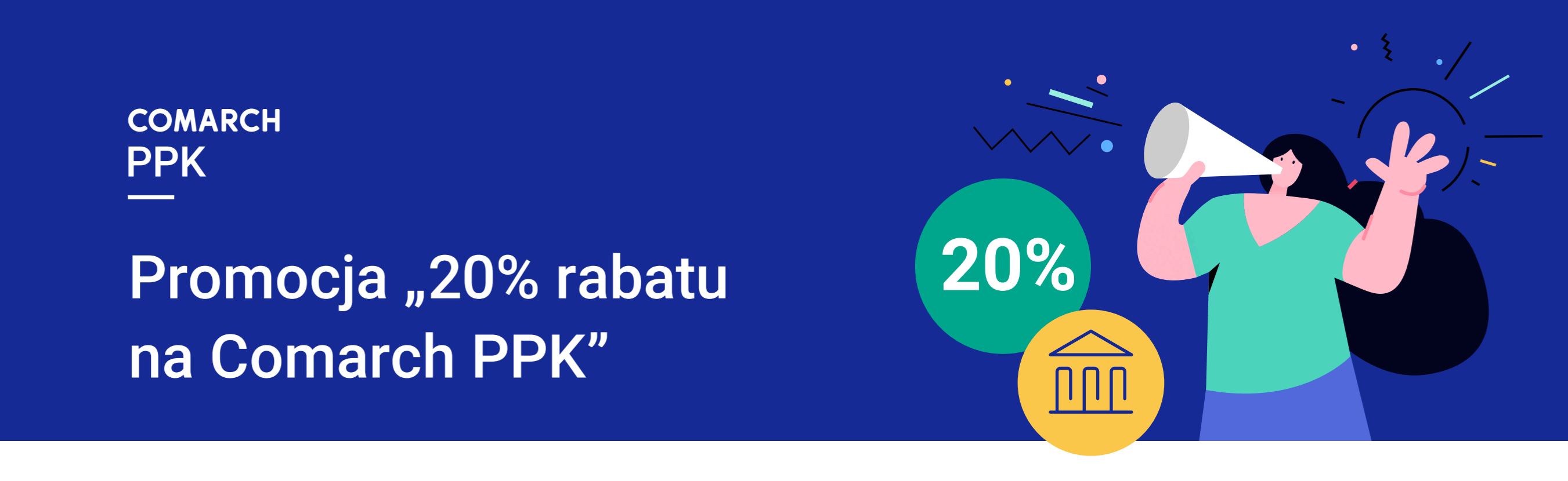 Promocja 20% rabatu na Comarch PPK