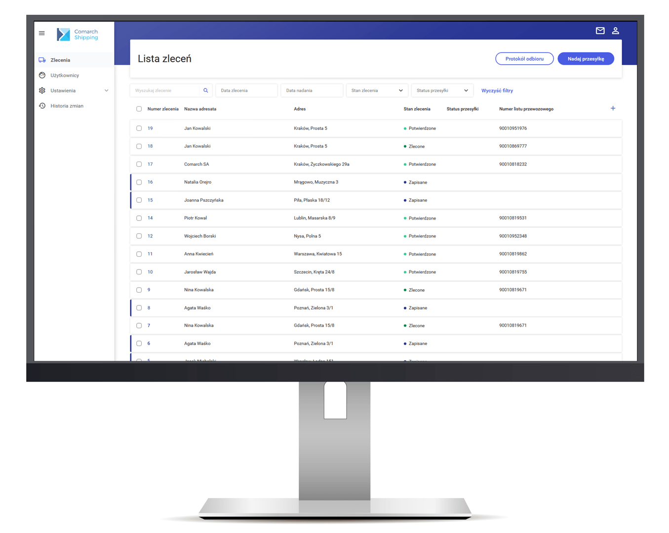 Usprawnij realizację wysyłek w firmie z Comarch Shipping